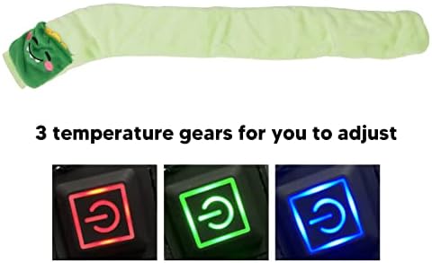 Шал с топъл plplaaoo, Детски шал с електрически нагревател, с 3-ма температурни режими, подвижни и моющийся,