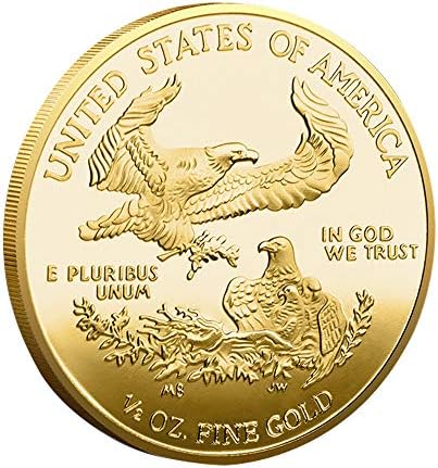 2 елемента Съединените Щати 2021 Статуята на Свободата Тура Монета Айде Колекция от монети Подарък Злато + Сребро