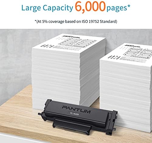 Pantum TL-410X Оригинална Черна Тонер касета с голям капацитет с пускането на 6000 страници за принтери серия P3010, P3300,