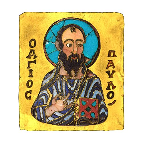 Доказателство Niué 2014 - Православни светиня - Свети Павел на Византия - 1 унция - Позлатена сребърна монета - 2 долара,