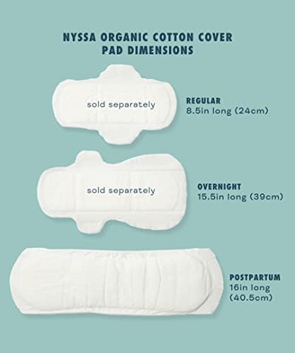 Удължени Послеродовые тампони с покритие от органичен памук, Nyssa, опаковане 3x8 (24 г.), е подходящ за FSA / HSA