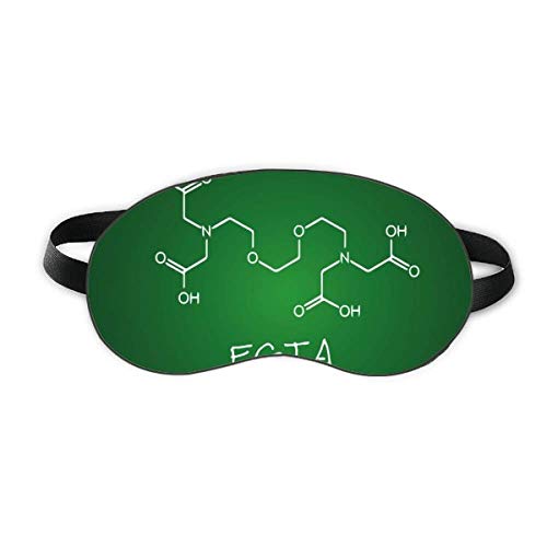 Химия EGTA Химическата Структурна Формула Sleep Eye Shield Мека Нощна Превръзка На очите на Сивата чанта за Носене