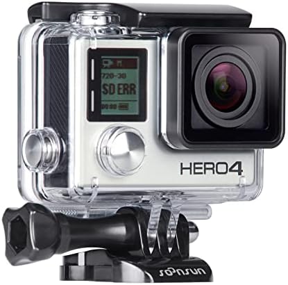 Стандартен Защитен Водоустойчив калъф за гмуркане SOONSUN за камери GoPro Hero 4, Hero 3 +, Hero 3 Black Silver