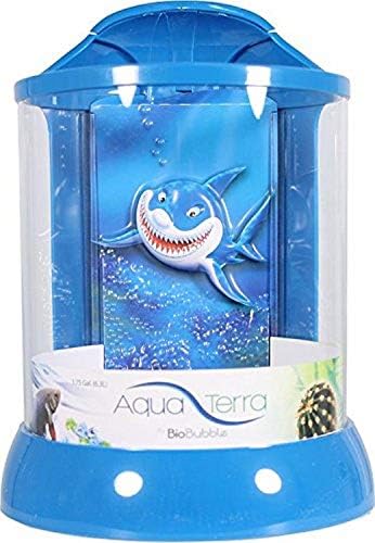 BioBubble AquaTerra 3D Фон с акули, 2 литра, синьо