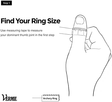Пръстен за палеца от Цинобър за стрелба с лък - Фенер Silver Plus - Защитно облекло за издърпване на палеца в