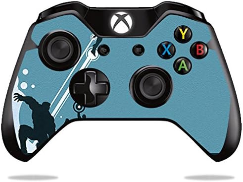 Кожата MightySkins, съвместим с контролера на Microsoft Xbox One или One S - Battle Ball | Защитен, здрав и