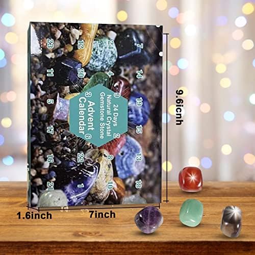 Антични Витражи Адвент-Календар със Скъпоценни Камъни На 2022 Година Адвент-Календар За деца С 24 Скъпоценни
