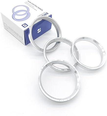 Централните пръстени на главината BRONEVO 64.1 - 73.1 ID = 64.1 mm OD = 73.1 мм, Централните Пръстени джанти от алуминиева