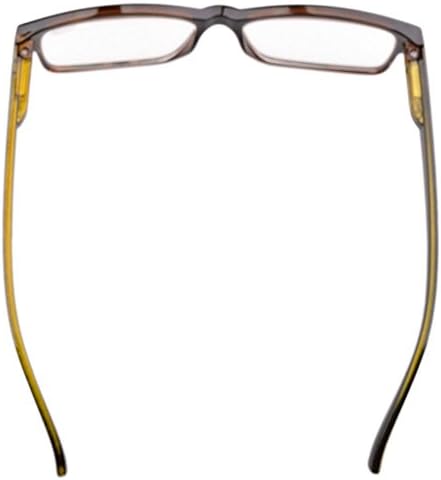 Eyekepper на пролетта панти Реколта очила за четене за мъжете в черно-жълта рамка Torotoise,+1,00