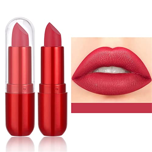 WGUST Lip Stain Pack Червило С Луксозен грим за устни Устойчив Водоустойчив Блясък за устни с Телесен цвят с високо съдържание
