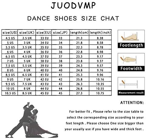 JUODVMP/ Дамски Обувки за Латинските Танци С кристали, Сатен Обувки за Балните танци, Обувки за изказвания в стил