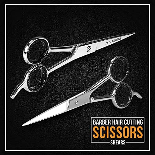 Ножица за подстригване на коса и Фризьорски ножици Utopia Care 6,5 инча, ножици premium са от неръждаема стомана,