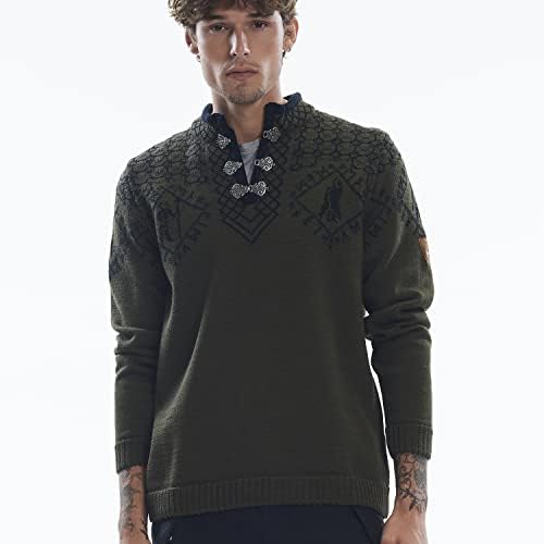 Мъжки пуловер Dale of Norway Hodur - Пуловер от вълна за мъже - Пуловер-пуловер за мъжете - Мъжки вълнен ски