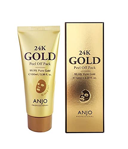 ANJO Professional 24-каратово Злато Почистваща опаковка 2EAx100ml /1 + 1