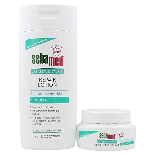 Крем за лице на SEBAMED Extreme Dry Skin Relief 5% с карбамид. 1,7 Течни унции (50 мл)