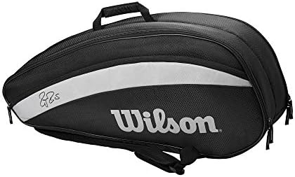 Чанта за тенис WILSON Roger Federer Team 6 Pack - Black (WR8005701001)