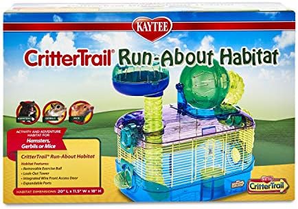 Kaytee CritterTrail Run - местообитание на домашни хамстери, един gerbil, мишки и други дребни животни
