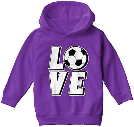 Love Soccer - Малко от спортен Бъдещ Спортист /Youth Руното hoody С качулка