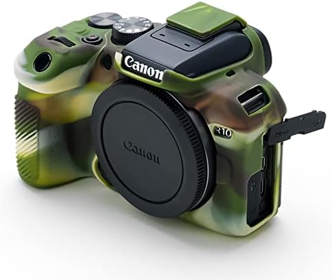 Калъф MUZIRI KINOKOO EOS R10, Силиконов защитен калъф - Съвместима с камера Canon EOS R10 - Лек калъф от мека гума, лесни