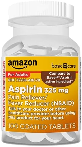 Аспирин Basic Care по 325 мг, Болкоуспокояващо и антипиретичен (нестероидни противовъзпалителни средства), Временно облекчава