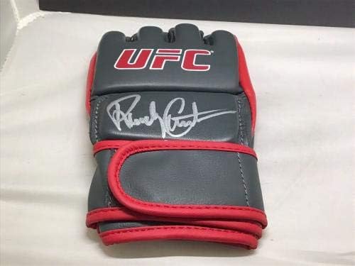 Ръкавици UFC с Автограф от Ранди Кутюра PSA/DNA COA 1D - Ръкавици UFC с Автограф