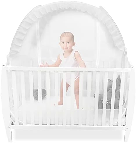 Мрежа за яслите ToyzBay, за да запази бебето вътре-Палатка за яслите, че бебето не е вылезал - Подвижни mosquito