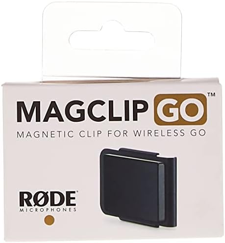 RØDE Микрофони MagClip GO с магнитен клипс за безжично свързване GO, MAGCLIPGO