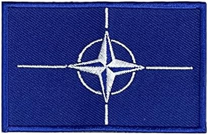 Нашивка A-ONE с желязо Морал НАТО + Нашивка с игла във формата на хартата на Испания, Бродерия с тотем, Нашивка