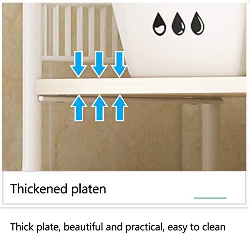 Многофункционални Рамки за съхранение на перални машини Hokcus на рафтовете над Тоалетна, Подови стойка за съхранение