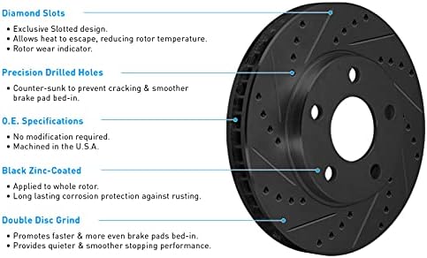 Комплект / типът на задните спирачки и ротори R1 Concepts |Размерът на Задните Спирачни накладки | Спирачни дискове и накладки