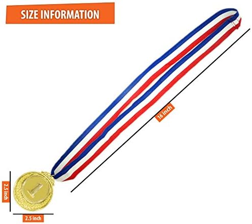 IFAMIO Премия 6 бр. Премия за Медалите на Олимпийския Стил Златни Сребърни Бронзови Медали Победител с Панделка