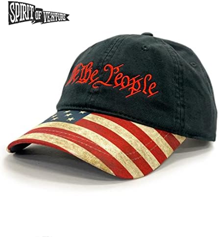 Папина шапка We The People, Истинска американска Патриотическая Дрехи, бейзболна шапка Лятна шапка, Тактическа,