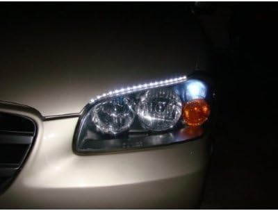 DRL Бели Светлини LED Ленти за фарове Toyota Camry 2007-2011 г.