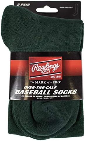 Бейзболни чорапи Rawlings / Чорапи за софтбол Fastpitch | 2 Чифта | Различни размери / Цветове