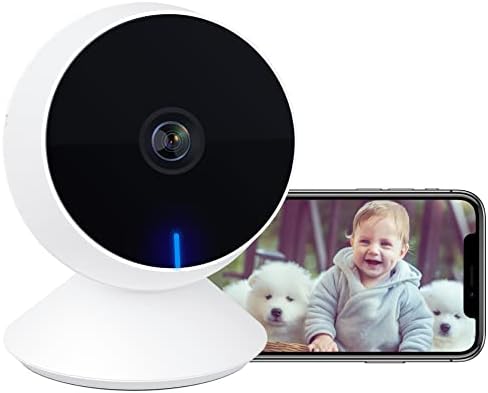 LAXIHUB Камера за домашни любимци 5 Ghz WiFi Камера за Сигурност За дома, Детски Камера, Монитор 1080P, Помещение за Кучета/