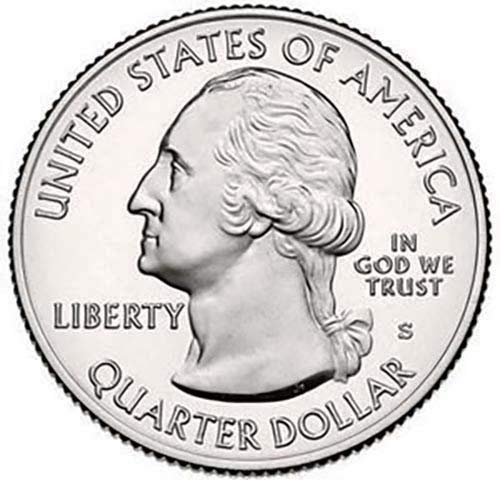 Плакированный Пробен монетен двор на САЩ, 2001 г., избран в квартал на щата Ню Йорк, Без да се прибягва