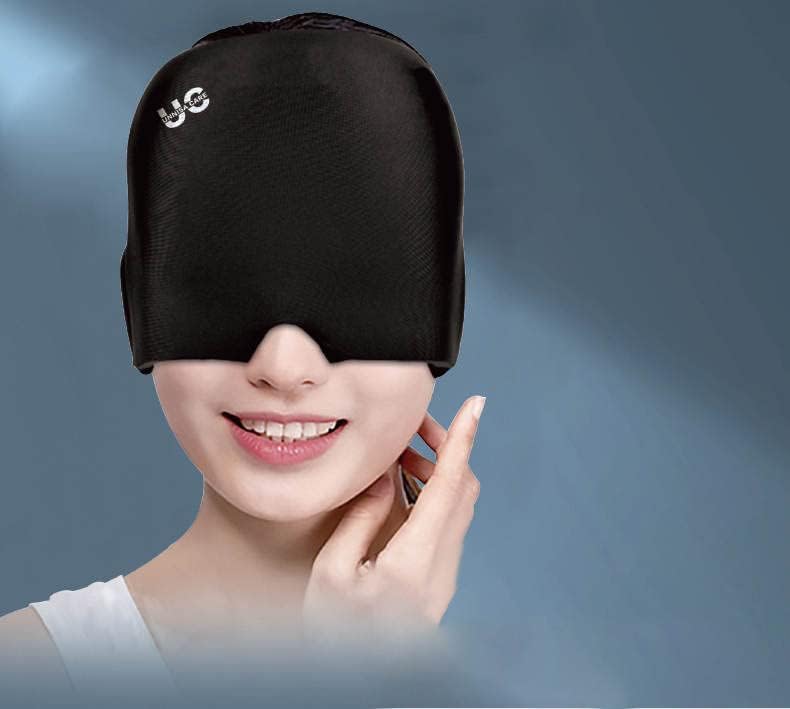 Ледено студена обвивка на главата от мигрена UNNISA CARE - Облекчаване на главоболието с помощта на студена