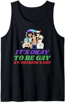 Гордостта на ЛГБТК Деня на Св. Патрик Празник Счастливчика Мъжка Риза