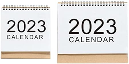 Настолен Календар 2023 подарък 2023 Настолен Календар Декор Календар Прости Малки Настолни Календари, Канцеларски