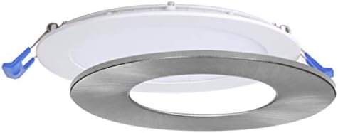Ултра тънък-Вградени лампа Nadair SL6-1125-24WH4K2 6 с регулируема яркост Ic, изчислен на 24 опаковки, с разпределителната