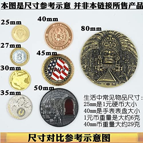 ОАЕ Розови Възпоменателни Монети Колекция от чуждестранна валута Дубай Занаяти Tanabata Любов Възпоменателни