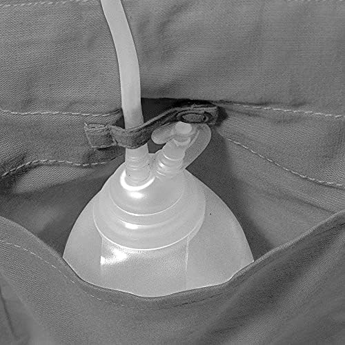 Дренажен колан за мастектомия и следоперативен период и държач за душ (две опаковки от сиво)