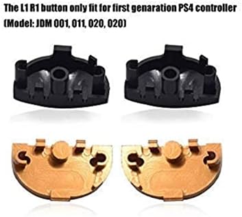 Метални бутони TX МОМИЧЕ за PS4, Алуминиеви накладки за палците, Аналогов спусъка Bullet D-pad L1, R1, L2, R2, за старите контролери