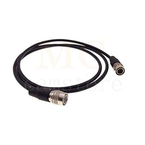 MCCAMSTORE Высокогибкий Удлинительный кабел Hirose 10Pin Male-10Pin Female за дистанционни Sony RCP-D50/D51,