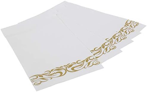 200 Опаковки Хартиени Салфетки Vplus, къщи за Кърпи за Еднократна употреба за 3-слойна Кът Кърпички Премиум качество, за Еднократна