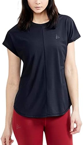 Женска тениска Занаятите Sportswear Основната Essence SS Tee | Тренировочная тениска с къс ръкав | Отличен за фитнес, йога