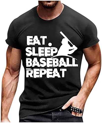 Бейзболна Мъжка Тениска, Приталенная Тениска С Къс Ръкав С Надпис Хартата на САЩ, Графични Тениски С Кръгло