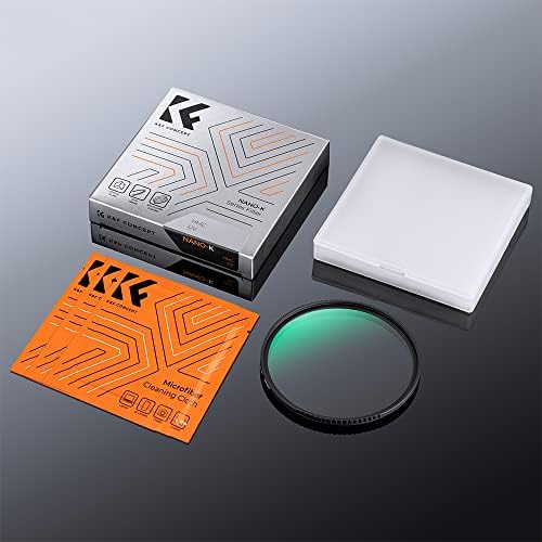 K&F Concept 40.5 mm MC Филтър със защита от ултравиолетови лъчи в тънките рамки с 18 многослойными покрития за обектив на