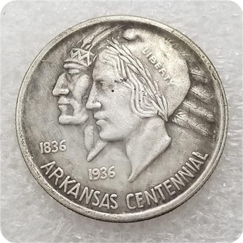 Старинни Занаяти САЩ 1936-ТЕ години на Чужди Възпоменателни Монети Колекцията Сребърни долара 3691