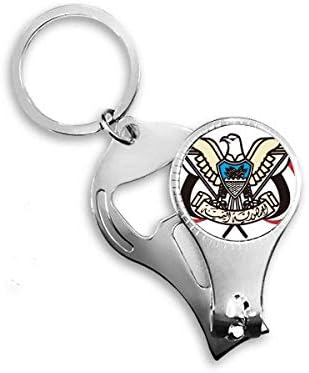 Йемен Национална Емблема на Страната Ножица за Нокти Халка Ключодържател Отварачка за Бутилки Машина За Рязане